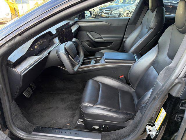 used 2021 Tesla Model S car, priced at $34,999