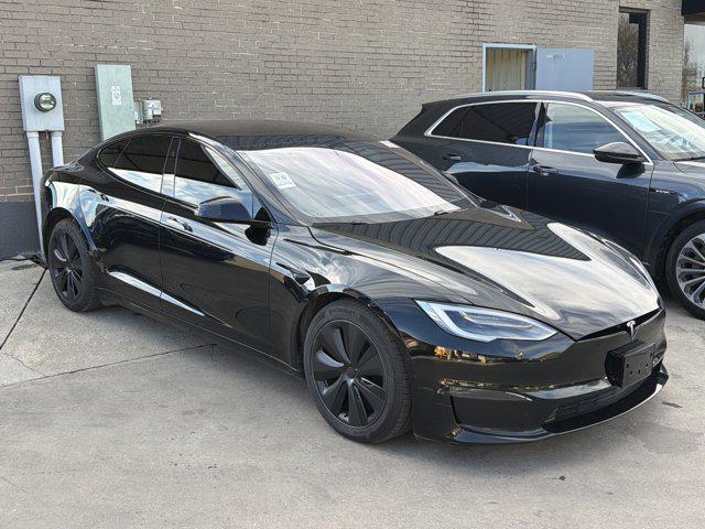 used 2021 Tesla Model S car, priced at $34,999