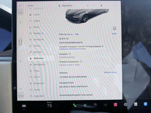 used 2021 Tesla Model S car, priced at $37,900