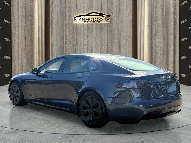 used 2021 Tesla Model S car, priced at $37,900