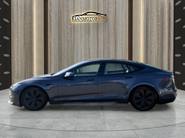 used 2021 Tesla Model S car, priced at $37,900