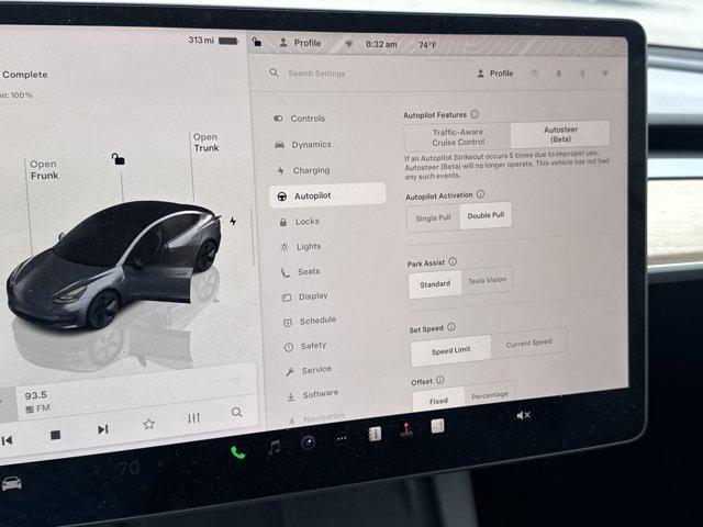 used 2022 Tesla Model 3 car, priced at $25,900
