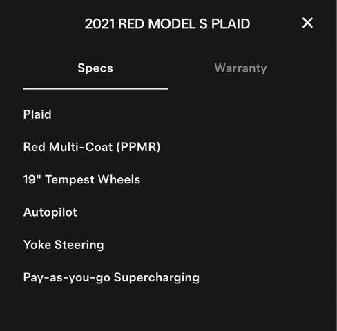 used 2021 Tesla Model S car, priced at $44,988