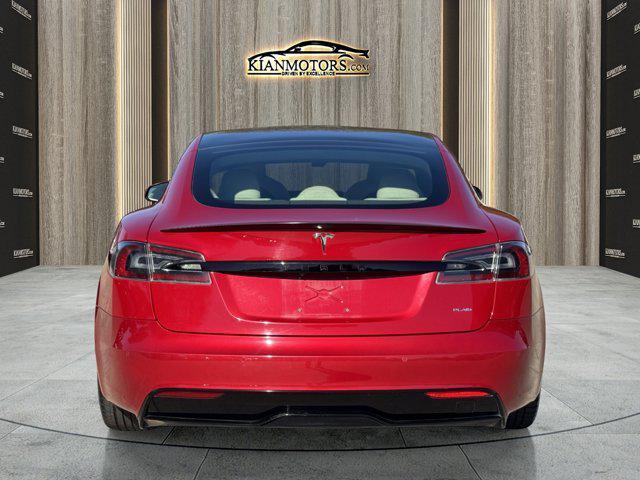used 2021 Tesla Model S car, priced at $44,988