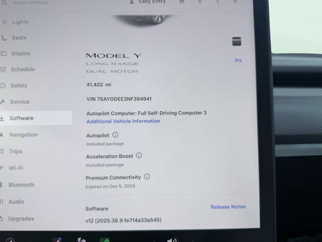 used 2022 Tesla Model Y car, priced at $26,900