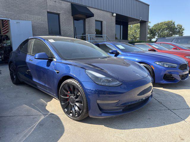 used 2023 Tesla Model 3 car, priced at $28,990