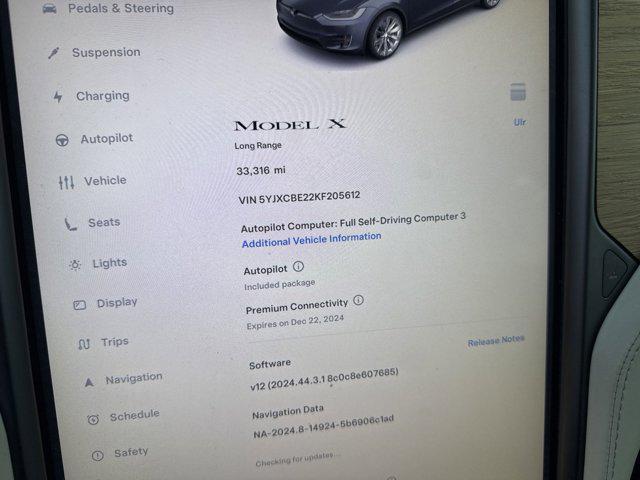 used 2019 Tesla Model X car, priced at $37,900