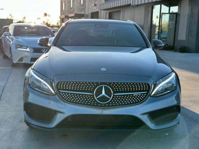 used 2017 Mercedes-Benz AMG C 43 car, priced at $21,938