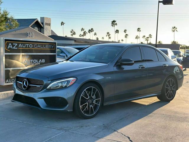 used 2017 Mercedes-Benz AMG C 43 car, priced at $21,938