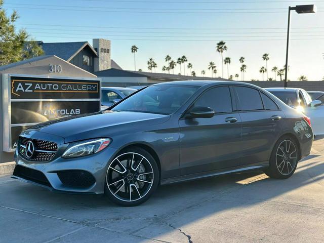 used 2017 Mercedes-Benz AMG C 43 car, priced at $21,995