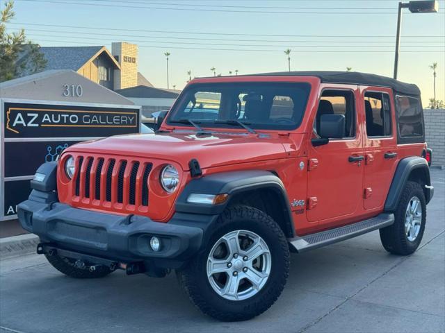 used 2018 Jeep Wrangler Unlimited car, priced at $16,995