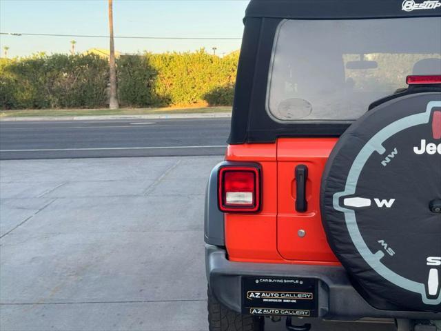 used 2018 Jeep Wrangler Unlimited car, priced at $16,995