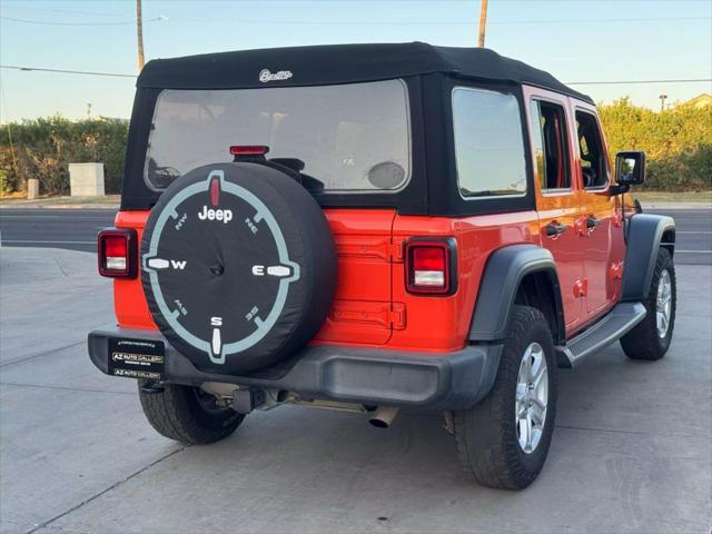 used 2018 Jeep Wrangler Unlimited car, priced at $16,995