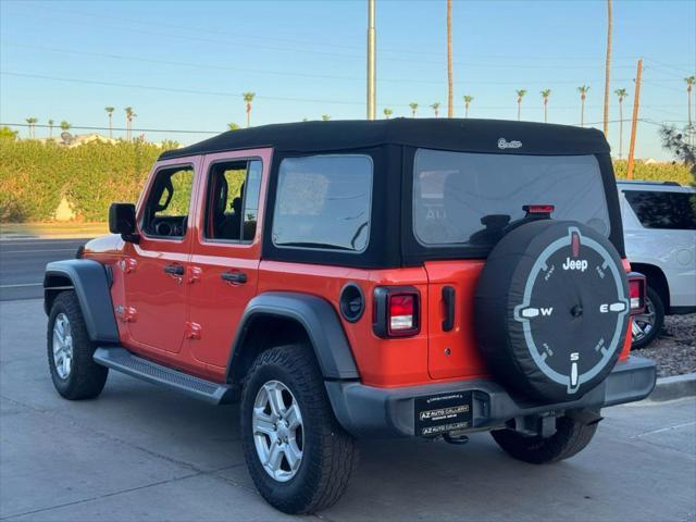 used 2018 Jeep Wrangler Unlimited car, priced at $16,995