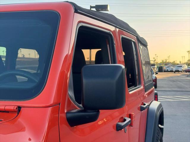 used 2018 Jeep Wrangler Unlimited car, priced at $16,995