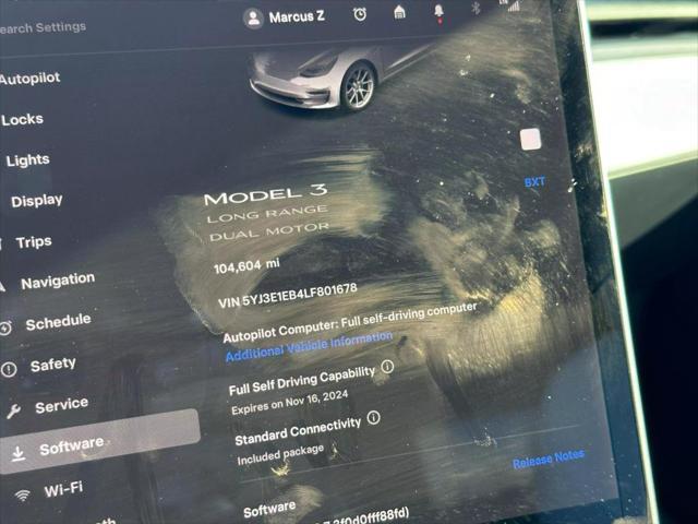 used 2020 Tesla Model 3 car, priced at $19,995