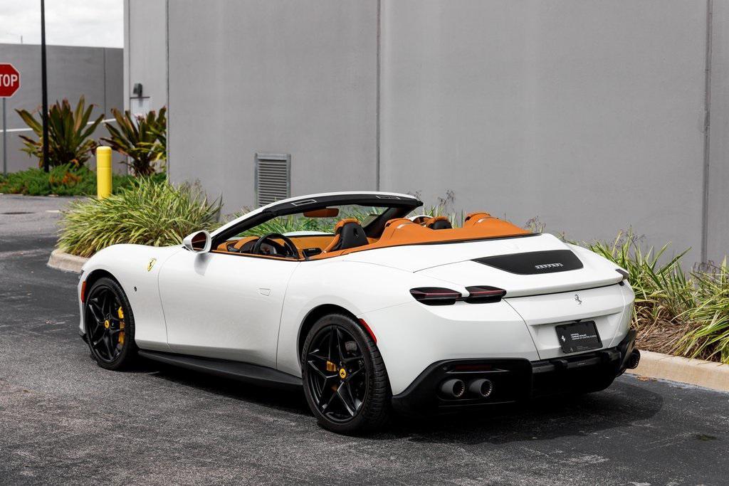 used 2025 Ferrari Roma Spider car, priced at $309,895