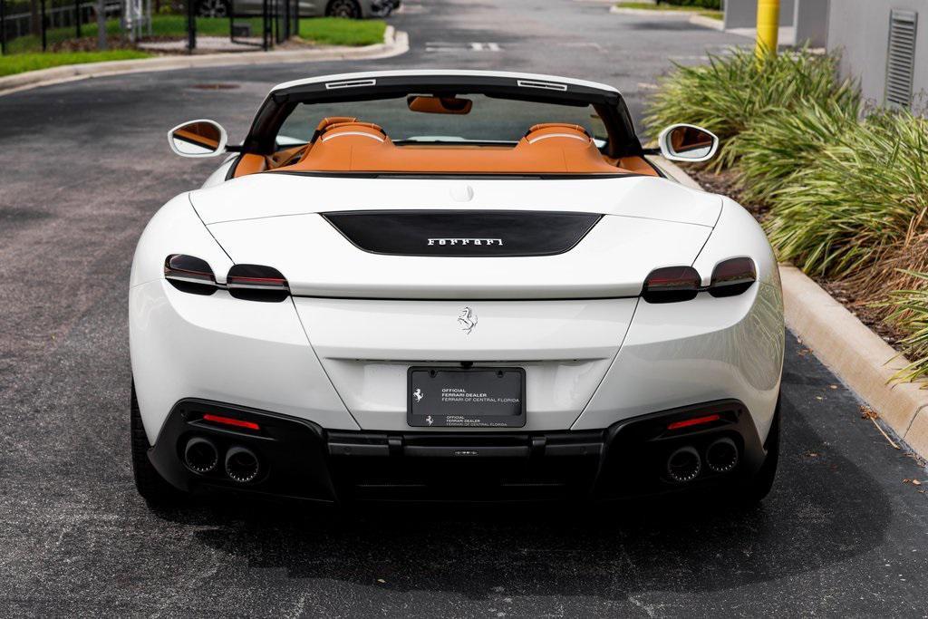 used 2025 Ferrari Roma Spider car, priced at $309,895