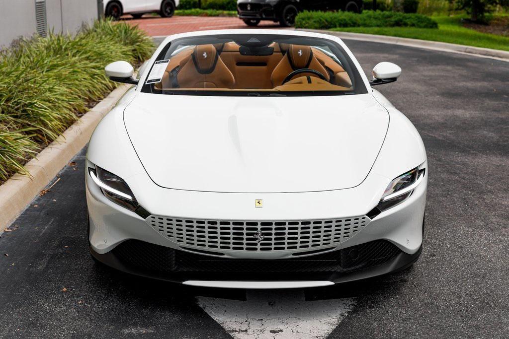 used 2025 Ferrari Roma Spider car, priced at $309,895