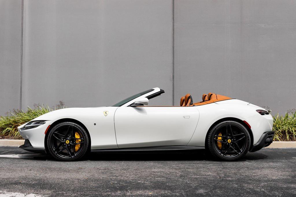 used 2025 Ferrari Roma Spider car, priced at $309,895