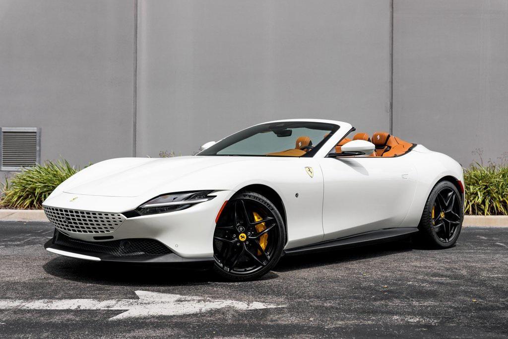 used 2025 Ferrari Roma Spider car, priced at $309,895