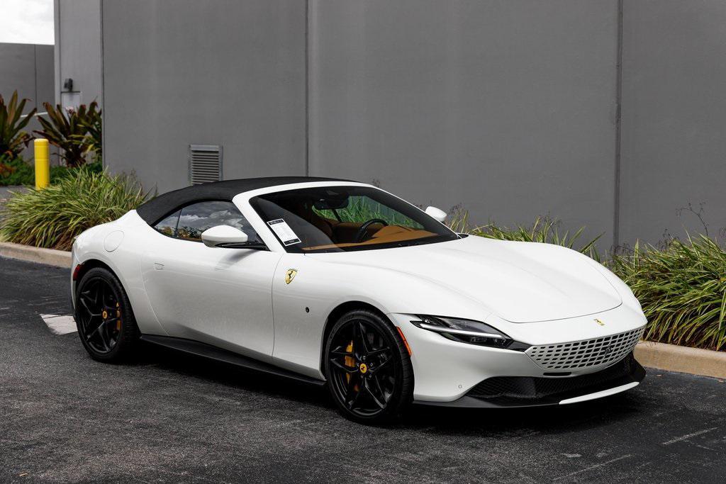 used 2025 Ferrari Roma Spider car, priced at $309,895