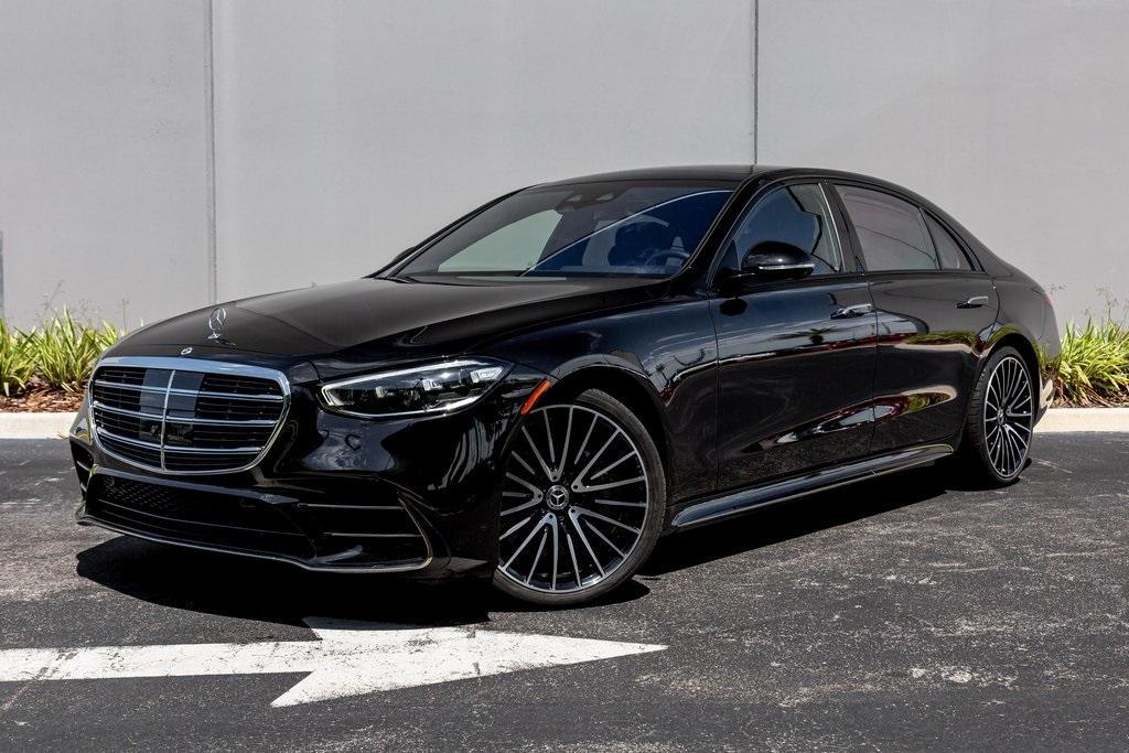 used 2023 Mercedes-Benz S-Class car, priced at $107,895