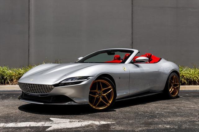used 2024 Ferrari Roma Spider car, priced at $359,895