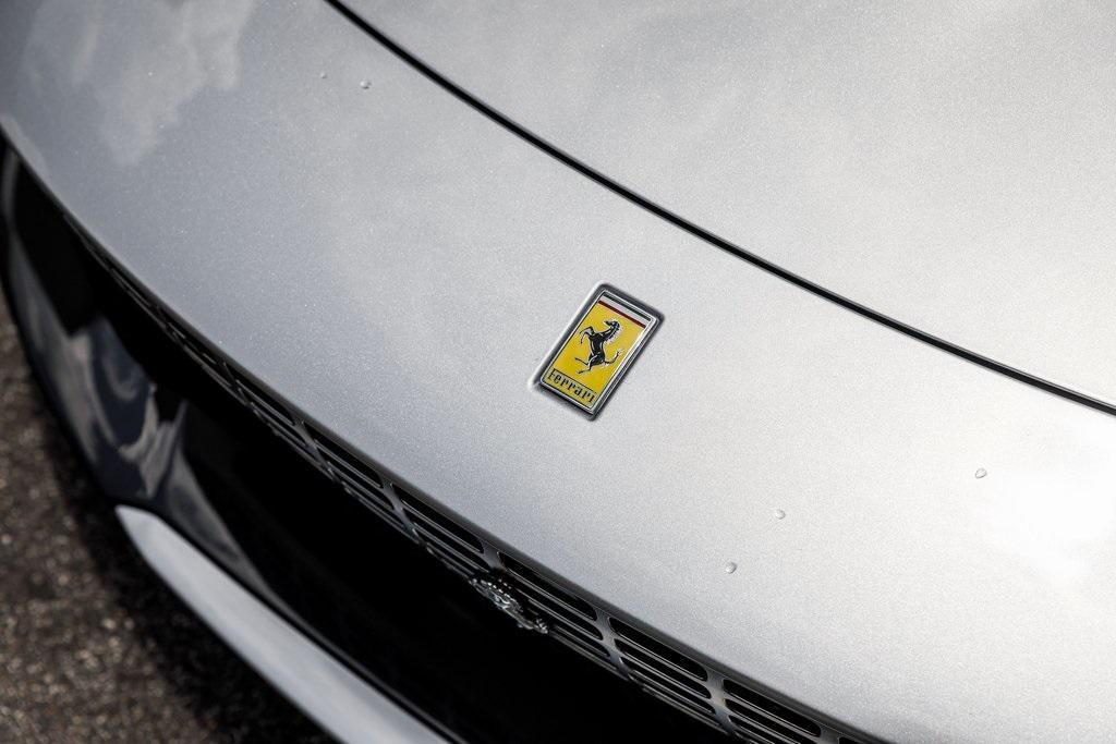 used 2024 Ferrari Roma Spider car, priced at $359,895