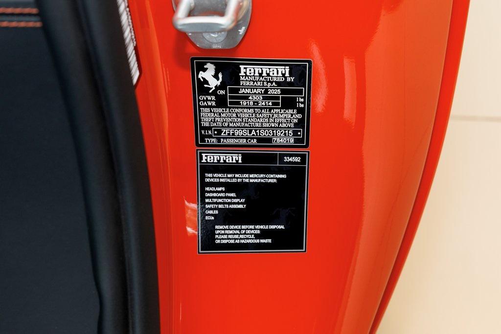 used 2025 Ferrari 296 GTB car, priced at $374,895
