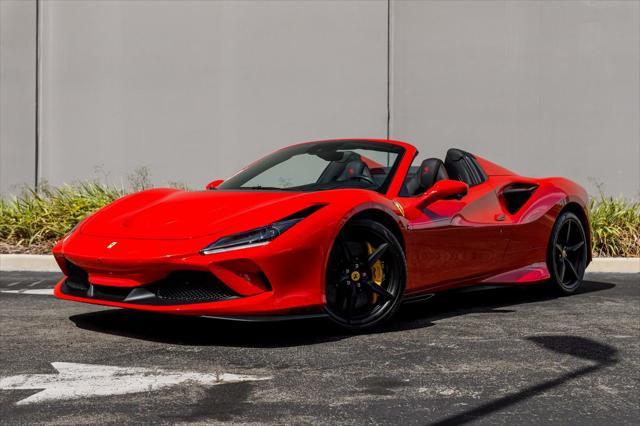 used 2021 Ferrari F8 Spider car, priced at $394,895