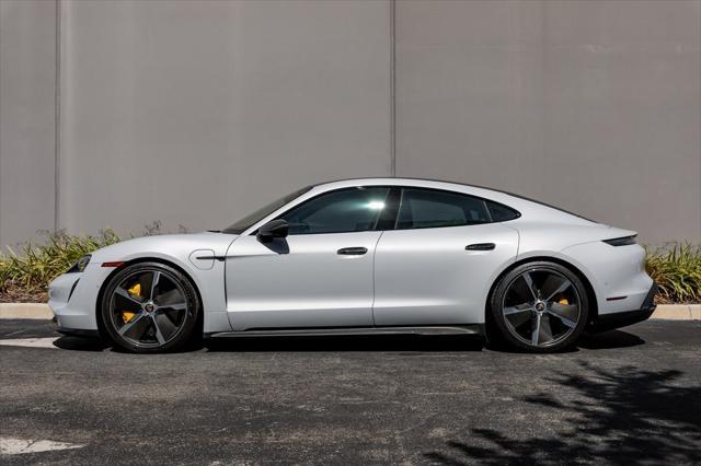 used 2022 Porsche Taycan car, priced at $114,895