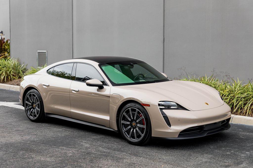 used 2021 Porsche Taycan car, priced at $59,895