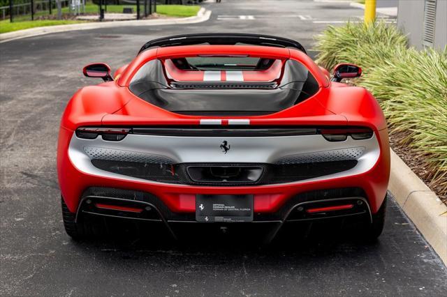 used 2024 Ferrari 296 GTS car, priced at $599,895