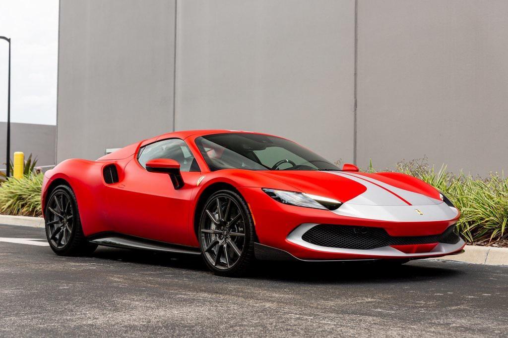 used 2024 Ferrari 296 GTS car, priced at $599,895