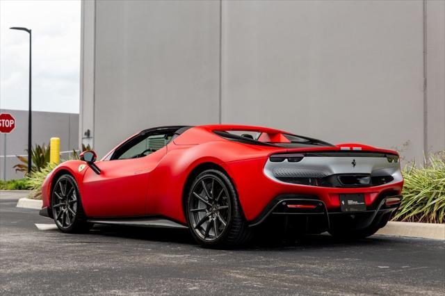 used 2024 Ferrari 296 GTS car, priced at $599,895