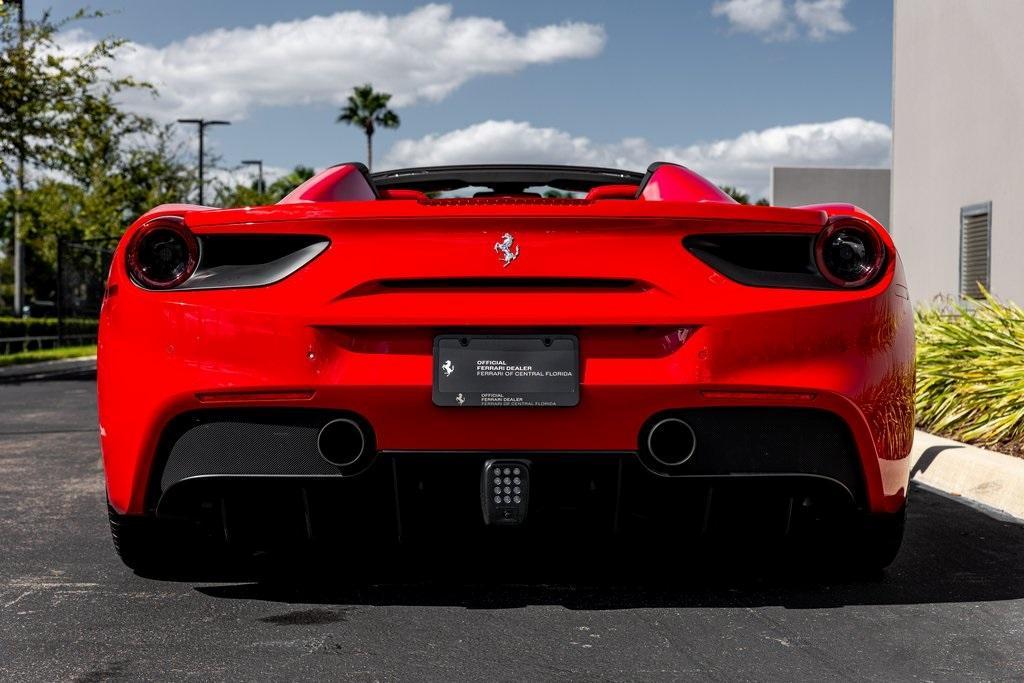 used 2018 Ferrari 488 Spider car, priced at $384,895