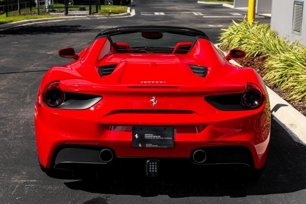 used 2018 Ferrari 488 Spider car, priced at $384,895