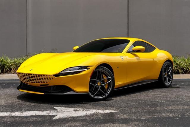 used 2021 Ferrari Roma car, priced at $204,895