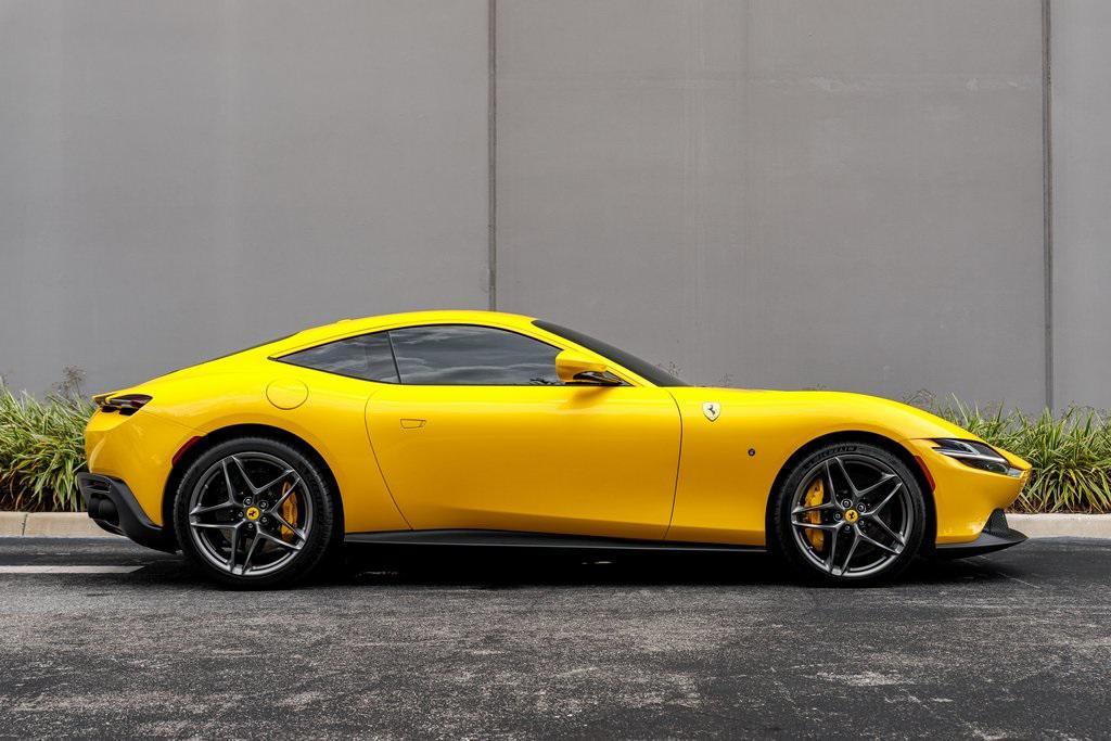 used 2021 Ferrari Roma car, priced at $204,895