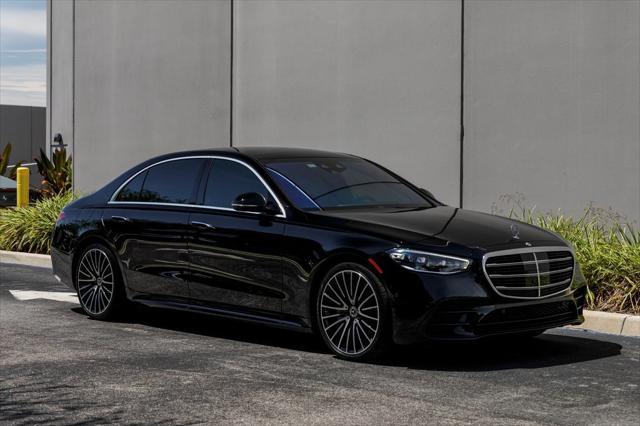 used 2022 Mercedes-Benz S-Class car, priced at $69,895