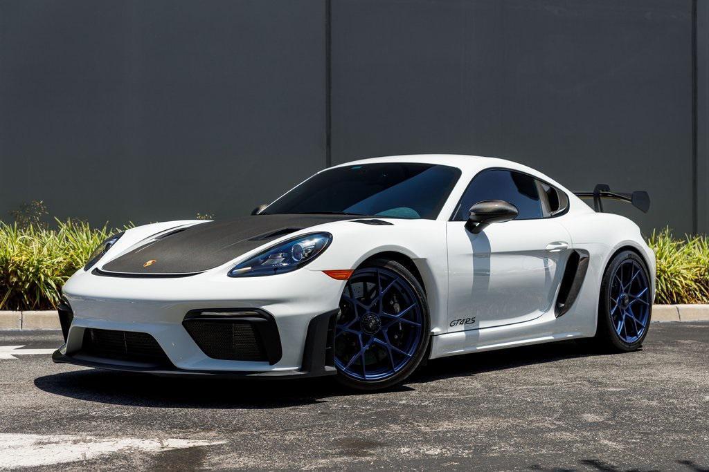 used 2024 Porsche 718 Cayman car, priced at $207,895