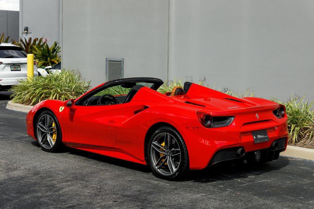 used 2017 Ferrari 488 Spider car, priced at $284,895