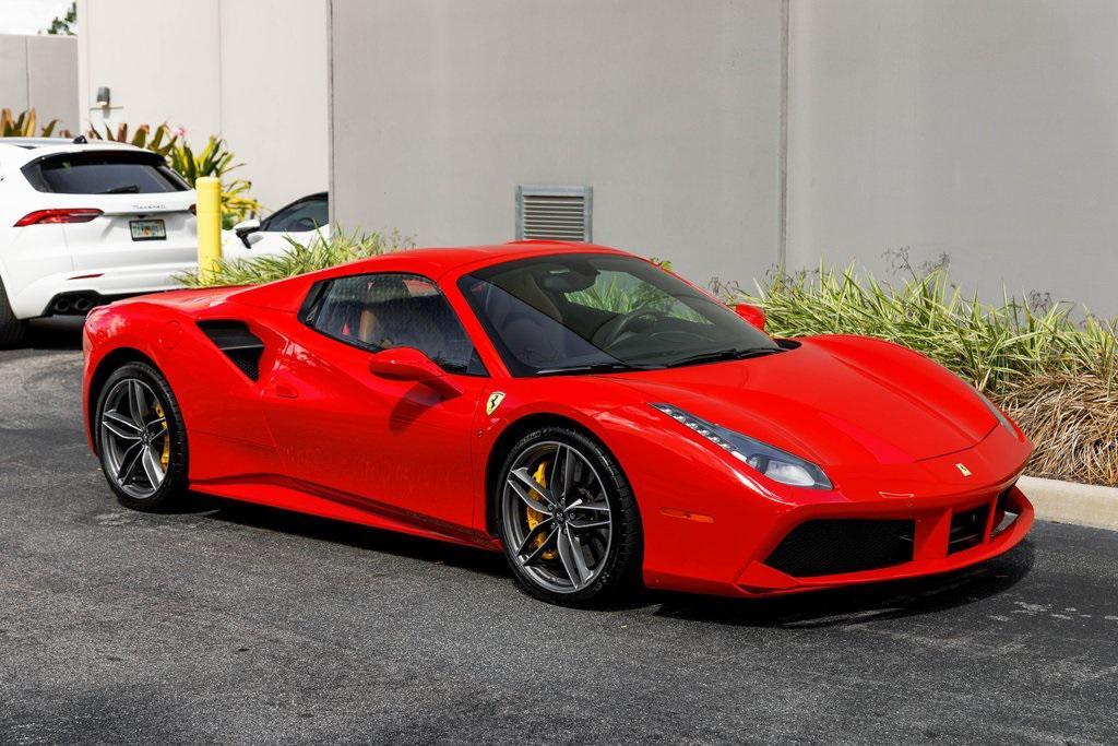 used 2017 Ferrari 488 Spider car, priced at $284,895