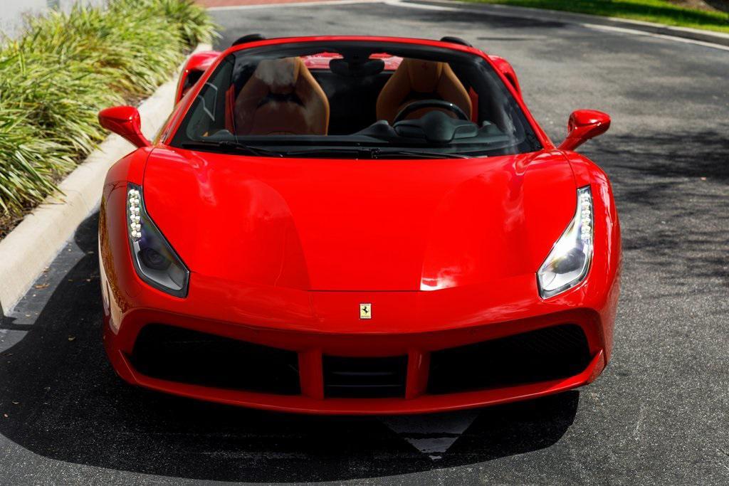 used 2017 Ferrari 488 Spider car, priced at $284,895