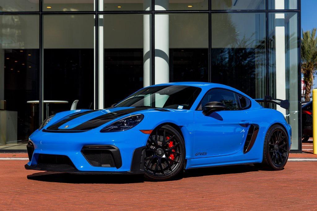used 2024 Porsche 718 Cayman car, priced at $199,895