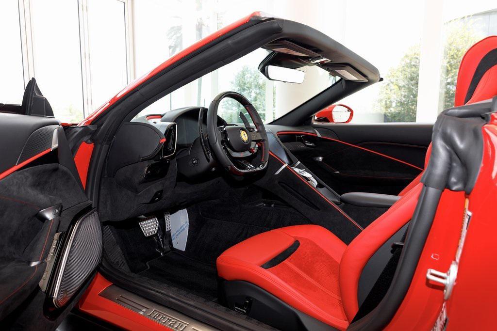 used 2025 Ferrari Roma Spider car, priced at $329,895