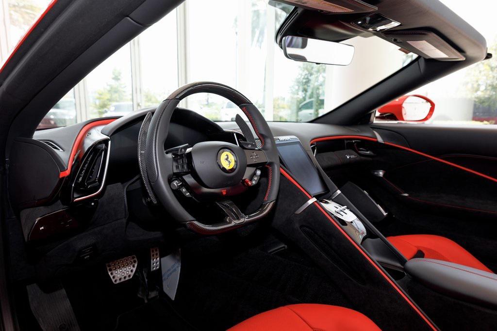 used 2025 Ferrari Roma Spider car, priced at $329,895