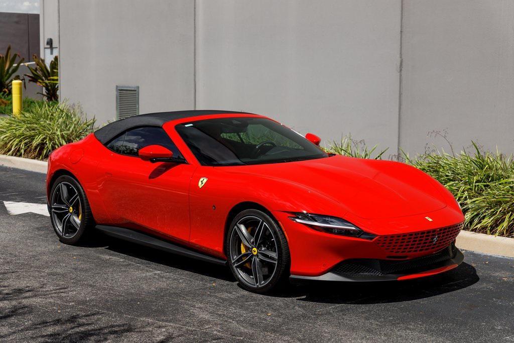 used 2025 Ferrari Roma Spider car, priced at $329,895