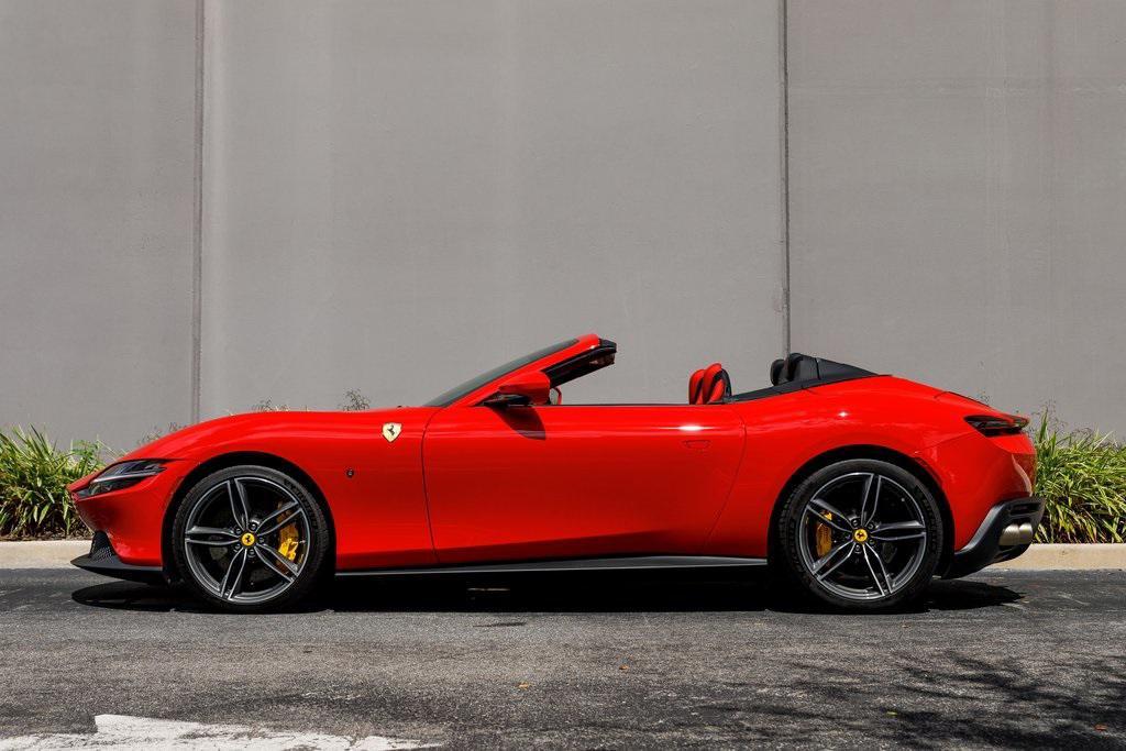 used 2025 Ferrari Roma Spider car, priced at $329,895